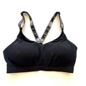 Victoria Secret Victoria Sport Black Bra Adjustable Straps Size 34C